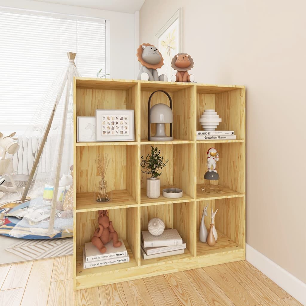 Boekenkast / Kamerscherm Grenenhout - 104x33.5x110 cm - 30% Korting