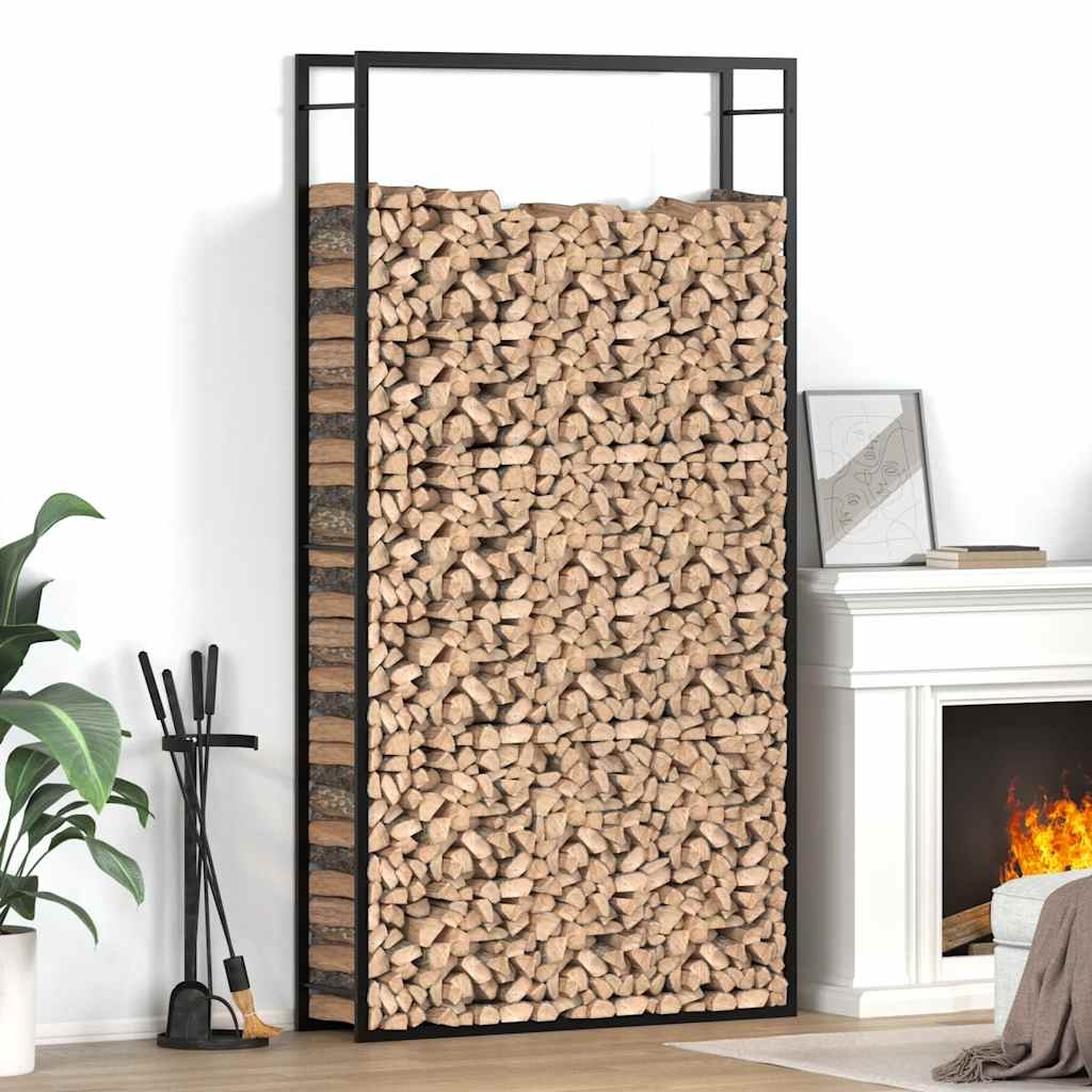 VidaXL Haardhoutrek Matzwart - 110x214 cm - 34% Korting