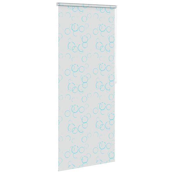 VidaXL Rolgordijn Douche 80x240 cm Bubbel - 71% Korting!