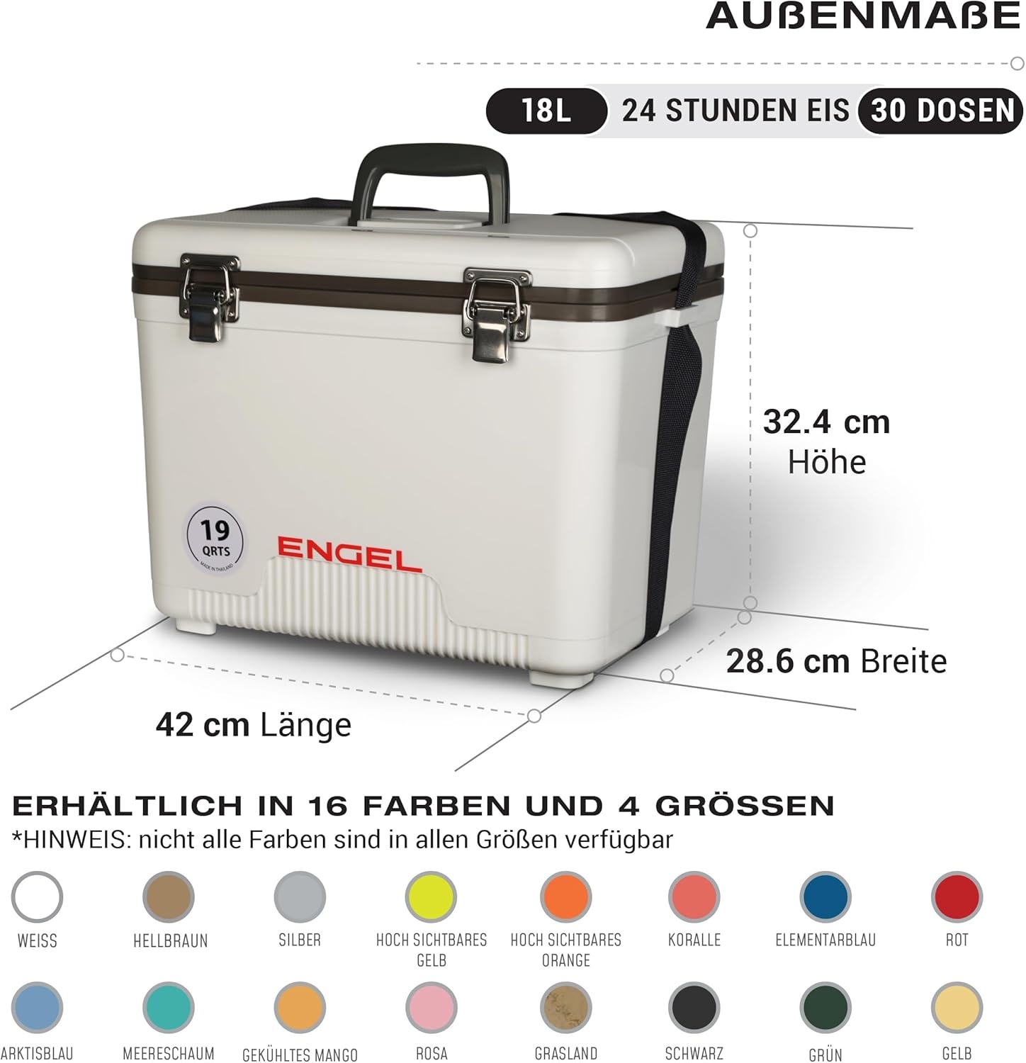 Koelbox 18L Zilver - 29% Korting | Lekvrij & 24u Koel