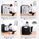 Fotostudio Set 80x80x80cm - CRI 95+ LED, 4 Achtergronden - 34% Korting