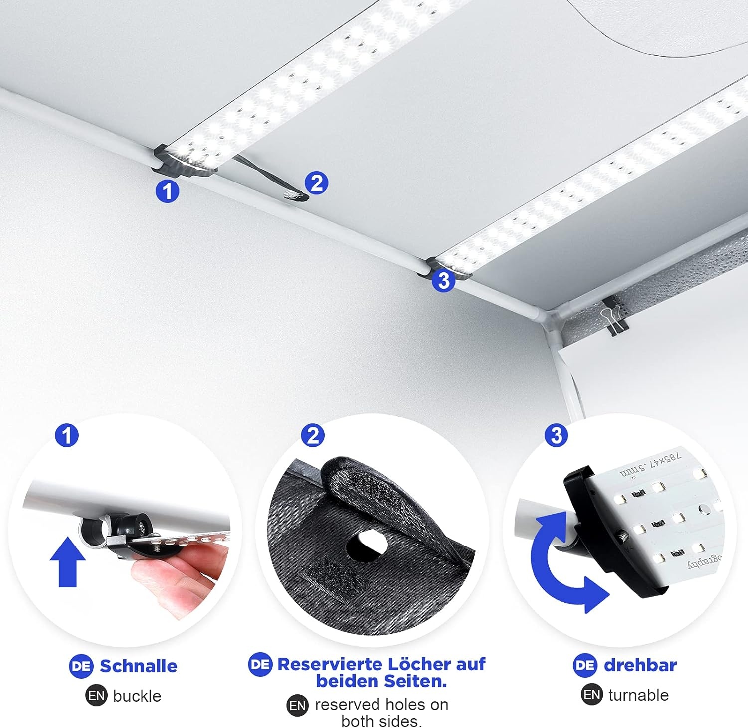 Fotostudio Set 80x80x80cm - CRI 95+ LED, 4 Achtergronden - 34% Korting