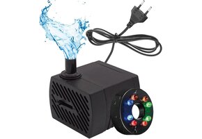 Mini Aquarium Pomp 31% Korting - 280 l/u, 8 LEDS