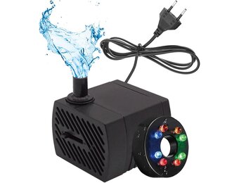 Mini Aquarium Pomp 31% Korting - 280 l/u, 8 LEDS