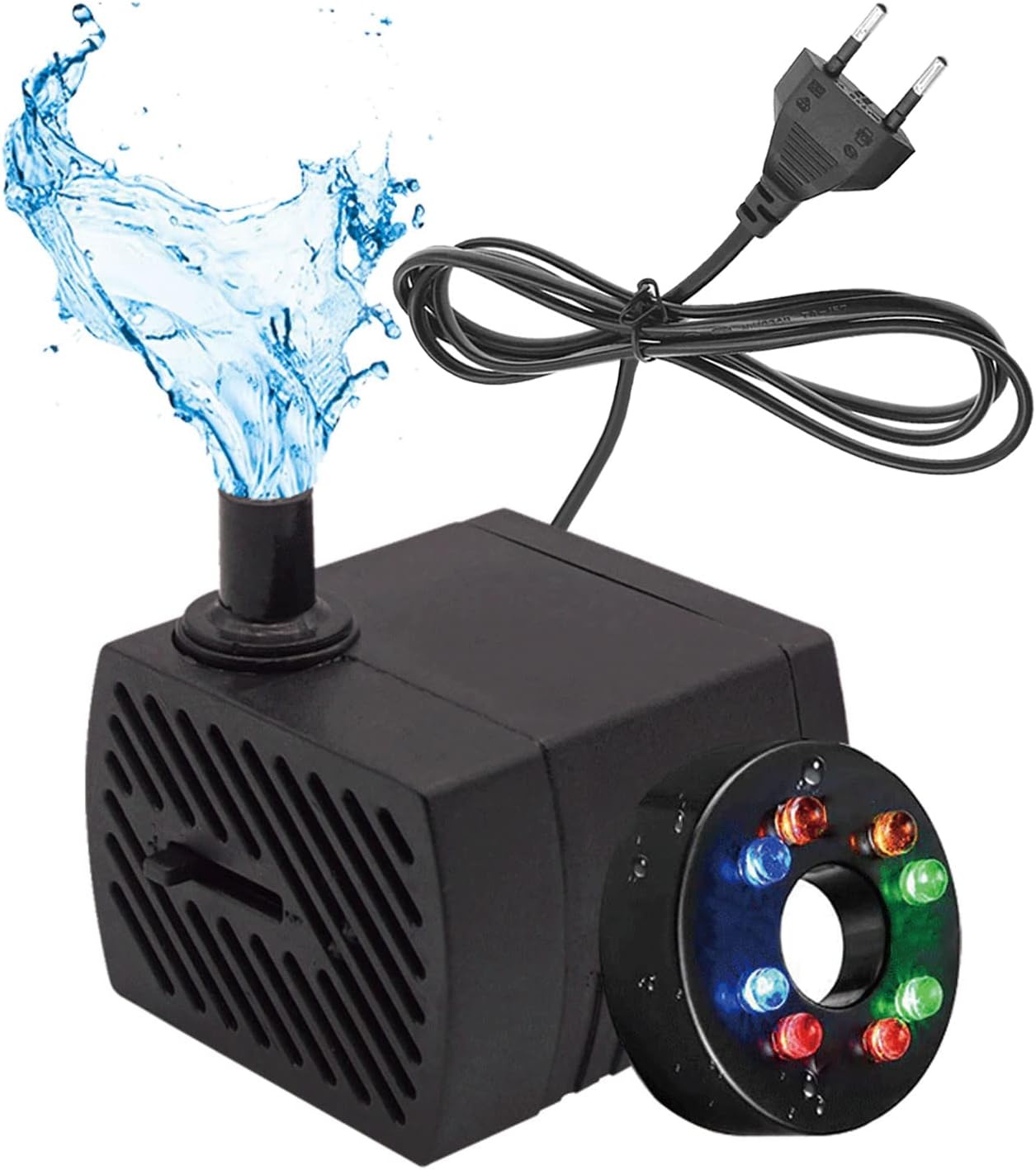Mini Aquarium Pomp 31% Korting - 280 l/u, 8 LEDS