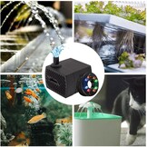 Mini Aquarium Pomp 31% Korting - 280 l/u, 8 LEDS