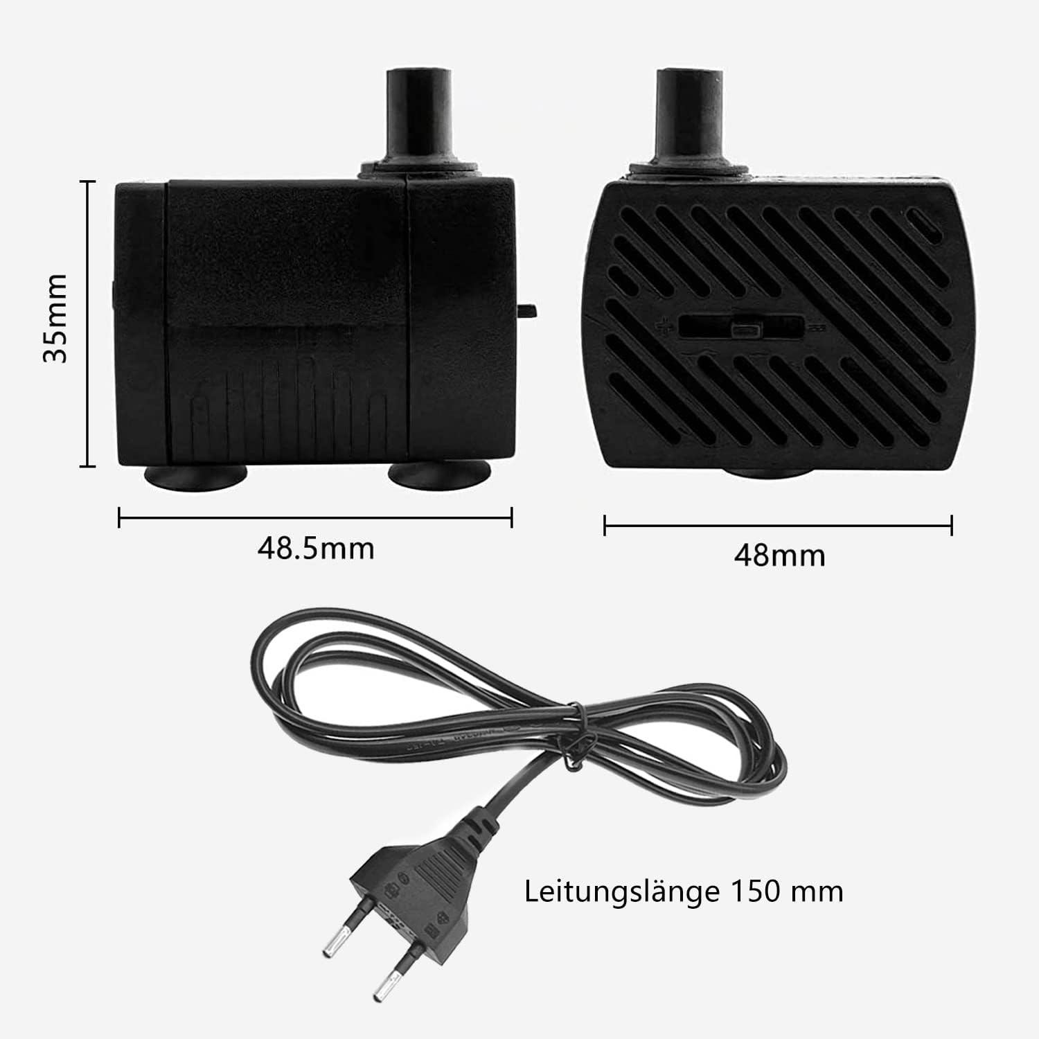 Mini Aquarium Pomp 31% Korting - 280 l/u, 8 LEDS