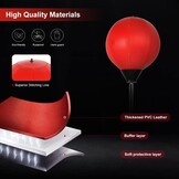 Bokszak Set Kinderen & Volwassenen - In Hoogte Verstelbaar (120-150cm) - Rood