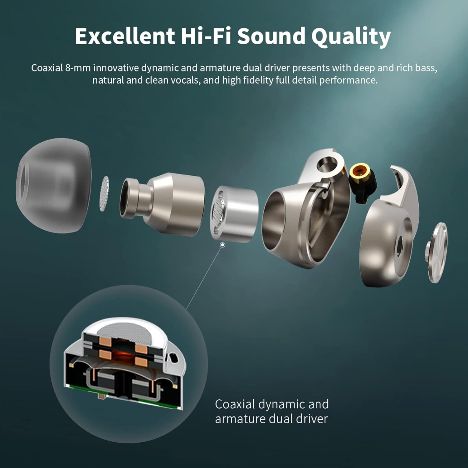 HiFi Stereo Bedrade Oordopjes met Korting - SoundMAGIC E90C