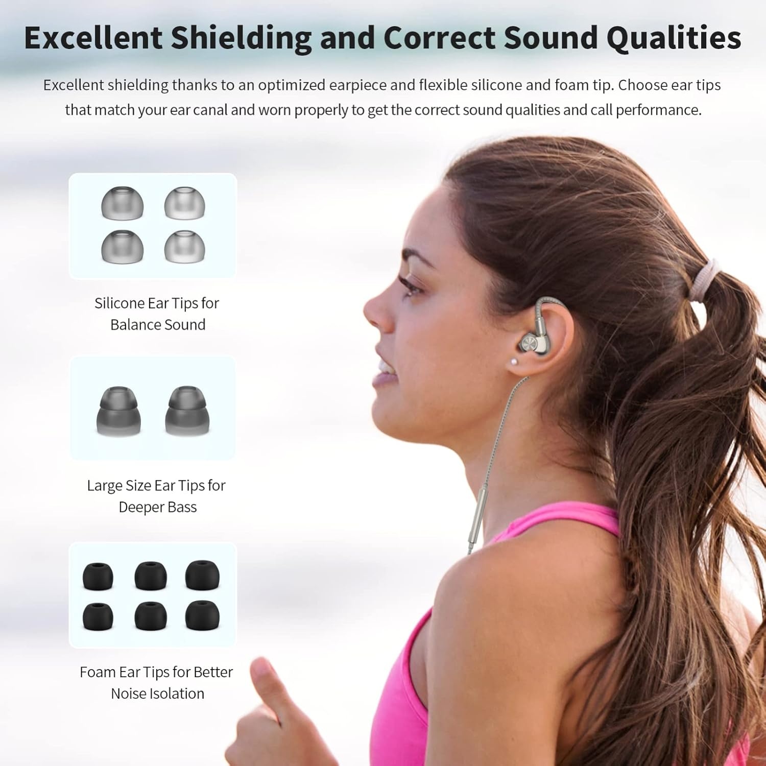HiFi Stereo Bedrade Oordopjes met Korting - SoundMAGIC E90C