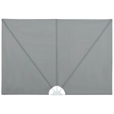 Inklapbaar Terrasscherm 300x200 cm Grijs met 34% Korting