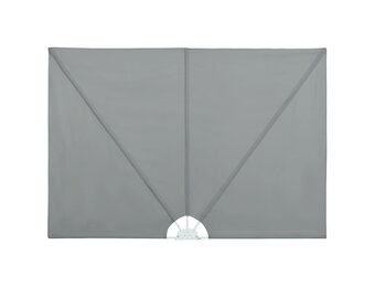Inklapbaar Terrasscherm 300x200 cm Grijs met 34% Korting