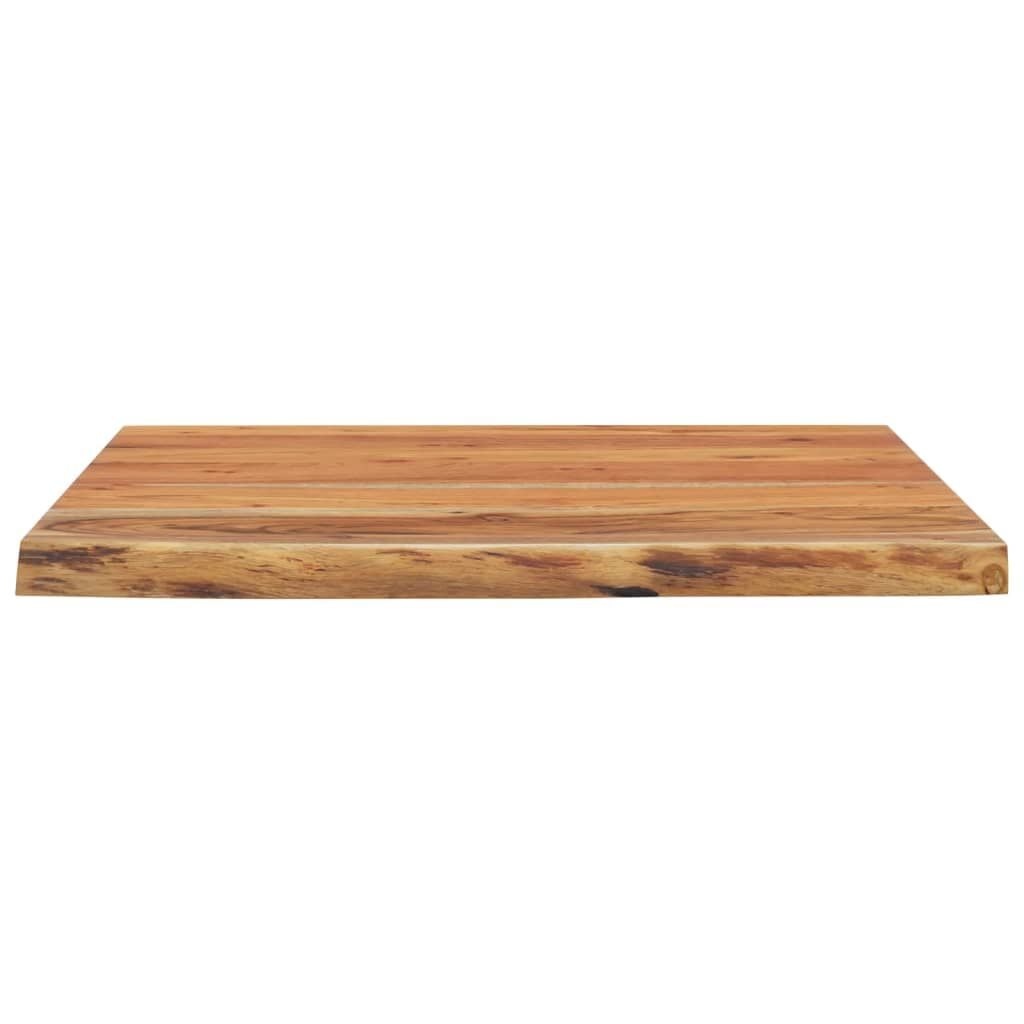 Acaciahouten Wandschap Vierkant 40cm - Natuurlijke Rand (28% Korting)