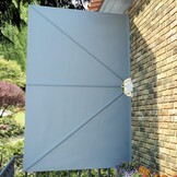 Inklapbaar Terrasscherm 300x200 cm Grijs met 34% Korting