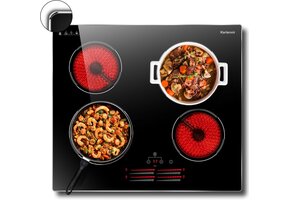 Elektrische Inbouw Kookplaat 60cm 4 Zones - 35% Korting
