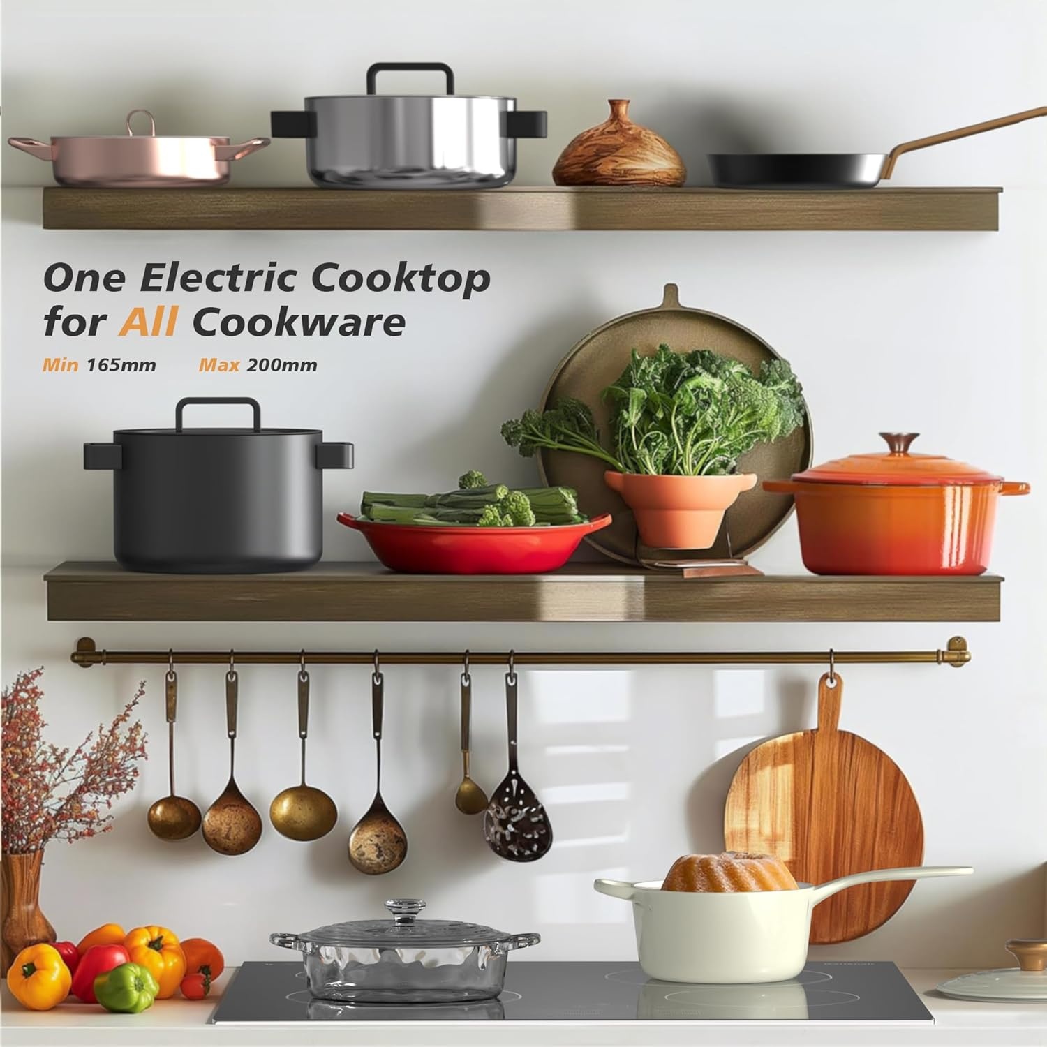 Elektrische Inbouw Kookplaat 60cm 4 Zones - 35% Korting