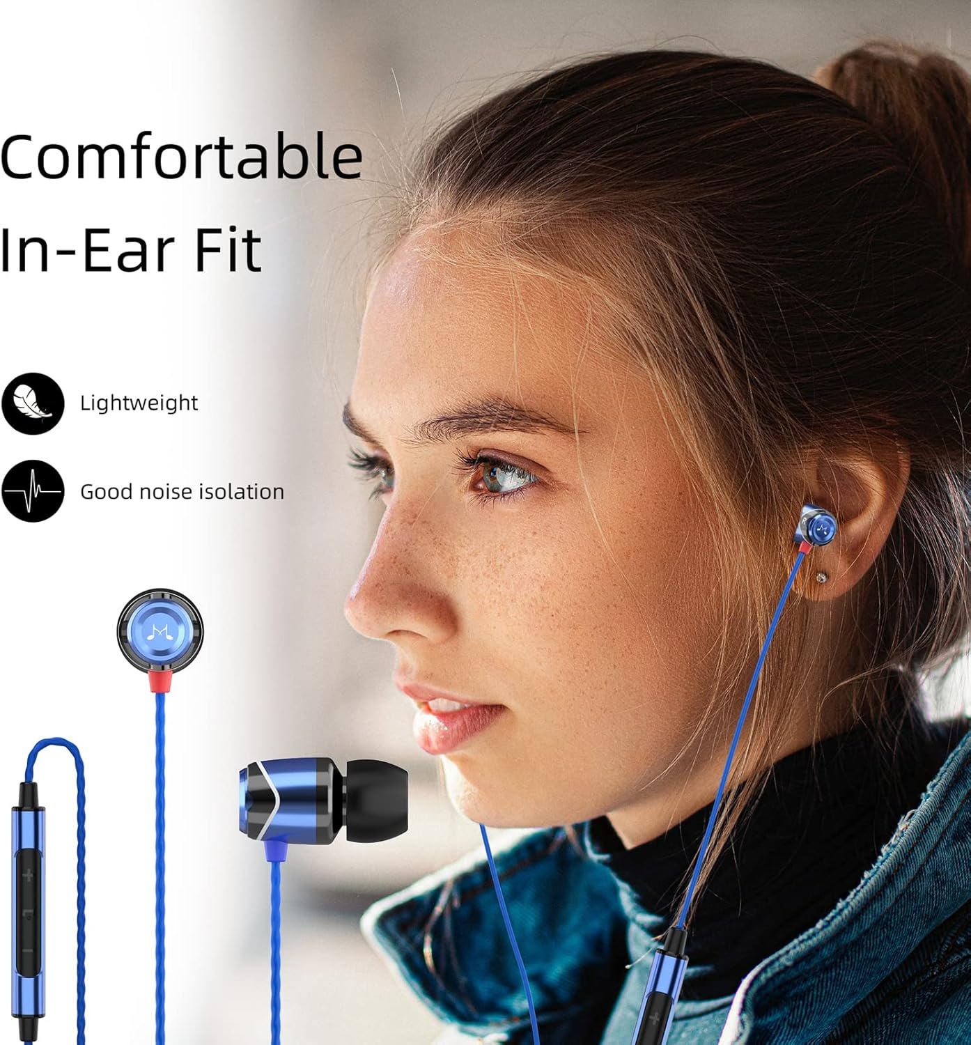 In-ear koptelefoon E10C met microfoon - 33% Korting