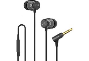 SoundMagic E11 bedrade oordopjes - Zwart - 29% Korting