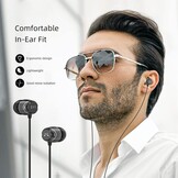 SoundMagic E11 bedrade oordopjes - Zwart - 29% Korting
