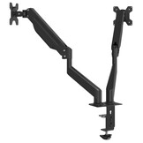 Dubbele Monitor Beugel - Gasveer - Zwart - 34% Korting