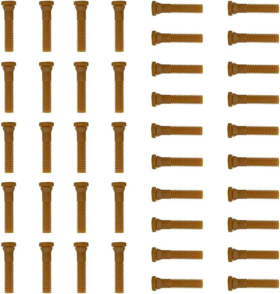 Rubber Plukvingers Kip, Geel, 40 Stuks - 72% Korting