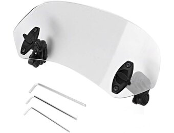 Motorfiets Windschermverlenger Universeel - 33% Korting