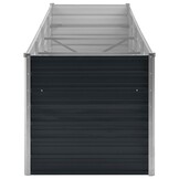 Verhoogde Plantenbak Staal Antraciet 320x80x77 cm (59% Korting)