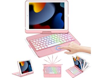 iPad 10.2" Toetsenbordhoes met Trackpad & Achtergrondverlichting | 33% Korting