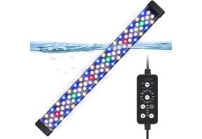 LED Aquariumverlichting 61-109cm | 21W Full Spectrum | 24/7 Timer