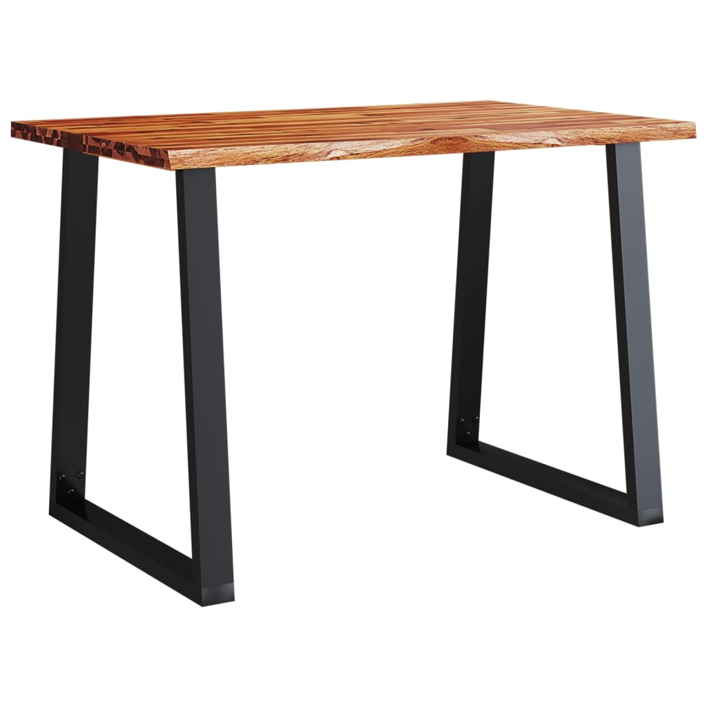 Eettafel Acaciahout met Natuurlijke Rand 110x70 cm - 59% Korting