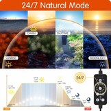 LED Aquariumverlichting 61-109cm | 21W Full Spectrum | 24/7 Timer