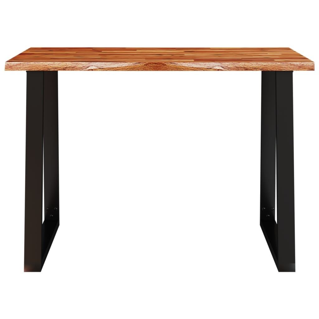 Eettafel Acaciahout met Natuurlijke Rand 110x70 cm - 59% Korting