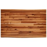 Eettafel Acaciahout met Natuurlijke Rand 110x70 cm - 59% Korting