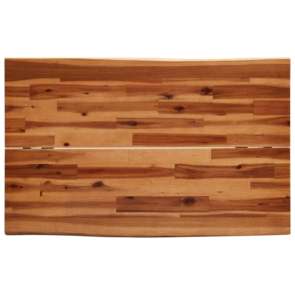 Eettafel Acaciahout met Natuurlijke Rand 110x70 cm - 59% Korting