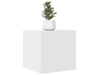 2x TV-wandmeubel 30,5x30x30 cm Wit met 34% Korting