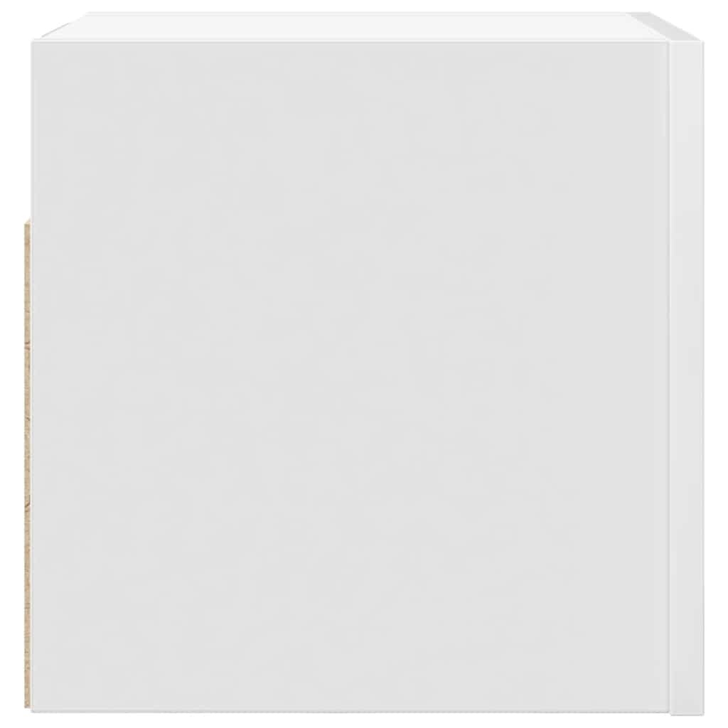 2x TV-wandmeubel 30,5x30x30 cm Wit met 34% Korting