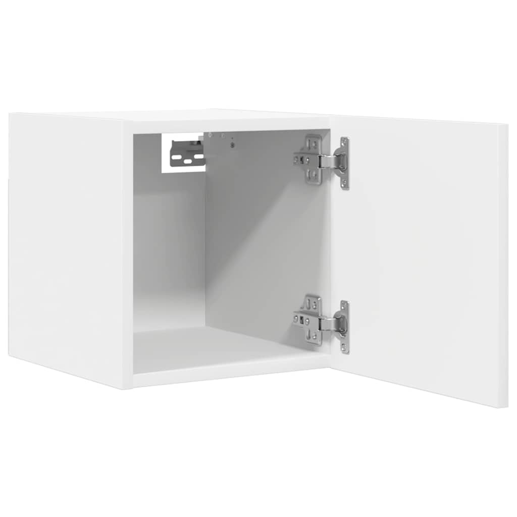 2x TV-wandmeubel 30,5x30x30 cm Wit met 34% Korting
