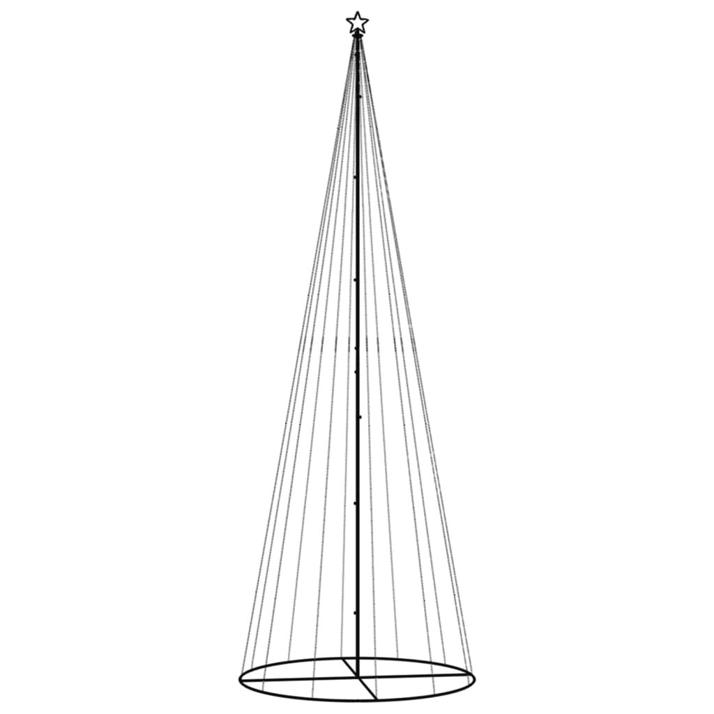 Kegelkerstboom 732 LED's Warmwit 160x500cm - 35% Korting