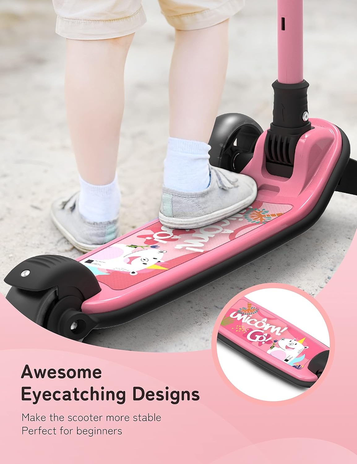 Kinderstep Driewieler Roze Eenhoorn - 34% Korting!