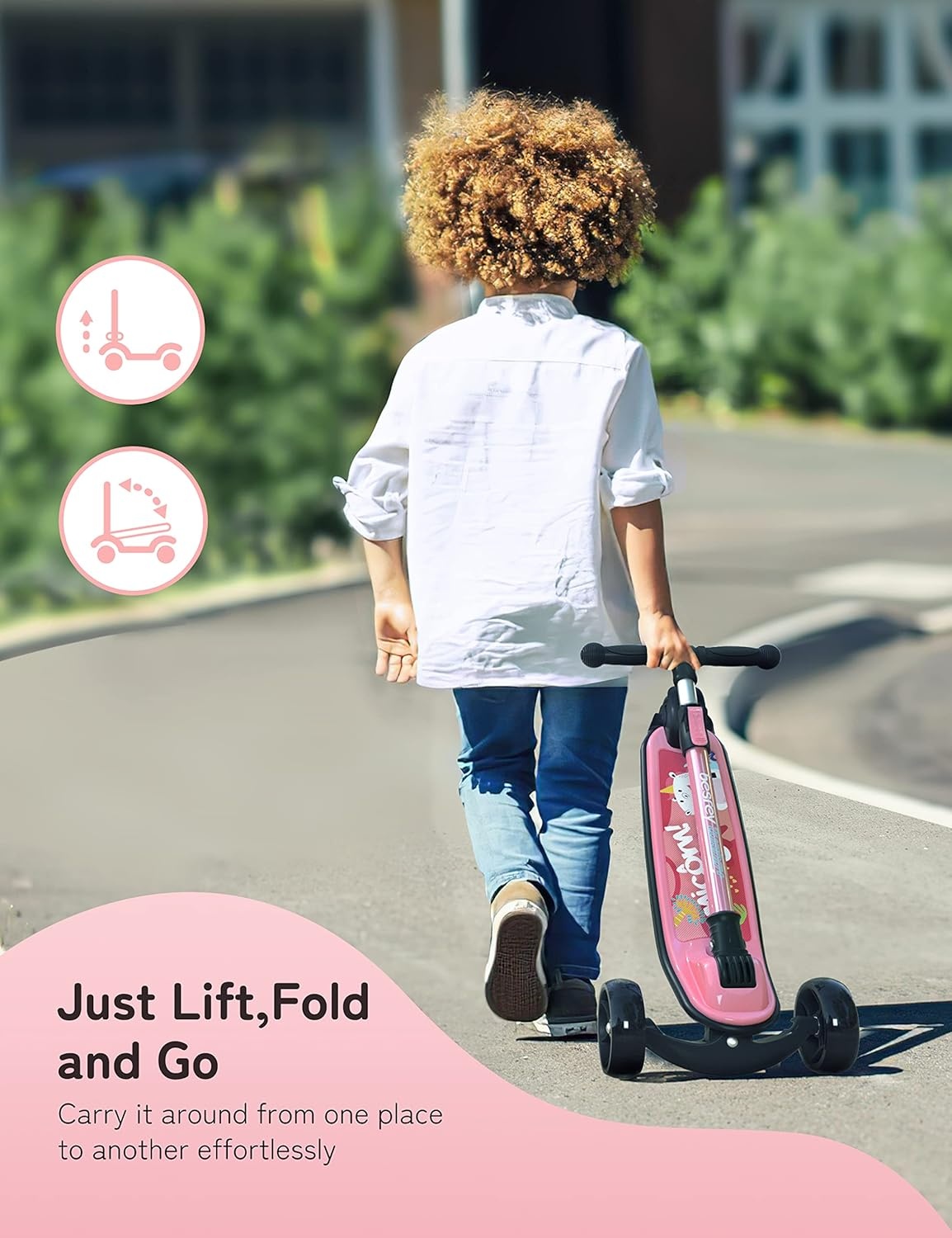 Kinderstep Driewieler Roze Eenhoorn - 34% Korting!