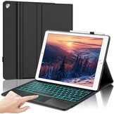 Toetsenbordhoes met Trackpad & Verlichting voor iPad Pro 12.9 (2015-2017) - Zwart (29% Korting)