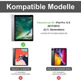 Toetsenbordhoes met Trackpad & Verlichting voor iPad Pro 12.9 (2015-2017) - Zwart (29% Korting)