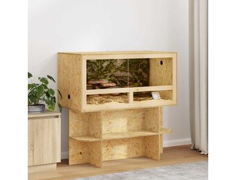 vidaXL Terrarium Bruin 100x50x50cm OSB - 33% Korting