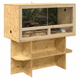 vidaXL Terrarium Bruin 100x50x50cm OSB - 33% Korting
