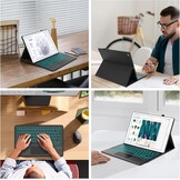 Toetsenbordhoes met Trackpad & Verlichting voor iPad Pro 12.9 (2015-2017) - Zwart (29% Korting)