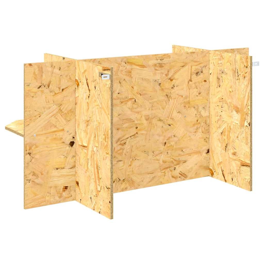 vidaXL Terrarium Bruin 100x50x50cm OSB - 33% Korting