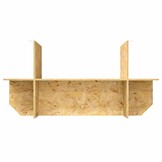 vidaXL Terrarium Bruin 100x50x50cm OSB - 33% Korting