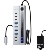 USB-C Hub 9-in-1: 10Gbps Data & 72W Voeding