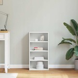 Bijzetkast ODDA Grenenhout Wit - 58% Korting