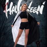 Cruella De Vil Cape Kostuum Dames - 76% Korting!